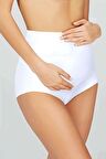 Kom Basic Düz Hamile Külot - Beyaz