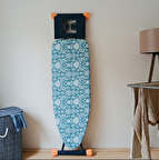 İpli Ayarlanabilir Isıya Dayanıklı Keçeli Büyük Boy Ütü Masası Kılıfı Örtüsü Bezi 55x140cm Doğa