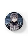 Puella Magi Madoka Magica Temalı 1 Adet Rozet 58 Mm