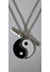 Best Friends Ying Yang Kolye Aksesuar Şık