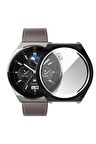 Huawei Watch Gt3 Pro 46mm 360 Tam Koruma Silikon Kılıf