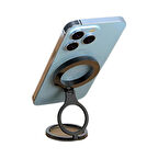 Coofbe Ultra Güçlü Manyetik Açı Yükseklik Ayarlı Masaüstü Telefon Standı Telefon Arkası Yüzük Tutucu