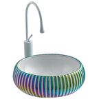 E-4161M Tezgah Üstü Porselen Lavabo E-4161M