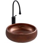 E-4161X Tezgah Üstü Porselen Lavabo E-4161X