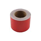 Fosforlu Bant  9,2 cm x 5 Metre  Kırmızı