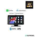 PREMİUM MB-260 7 İNÇ 4K CARPLAY VE ANDROİD UYUMLU YENİ NESİL ÖN - ARKA KAMERA