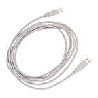 Orjinal Hp USB 2.0 3 Metre  Printer Data Yazıcı Kablosu Beyaz