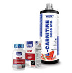 West L-Karnitin 1000 ml + Heat 120 Tablet Kombinasyonu