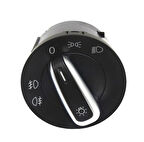 VOLKSWAGEN SCİROCCO FAR AÇMA KAPAMA DÜĞMESİ ANAHTARI 2008-2013 KROM