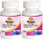 Biotin 5 Mg 2x120 Tablet