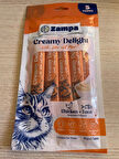 ZAMPA Creamy Delight Tavuklu & Tuna Balıklı Kedi Krema Ödül Maması - 16g x 5