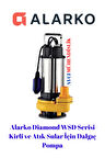 Alarko Wsd 22-14 - 1 Hp 220V Açık Fanlı Parçalayıcılı Foseptik Pis Su Drenaj Dalgıç Pompa