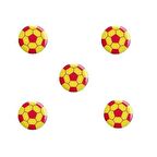 ROZET TOP ŞEKLİNDE KIRMIZI SARI