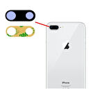 Tkgz İPhone 8 PLUS Arka Kamera Camı Lens Yapışkanlı