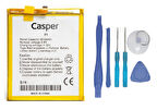 Casper Via F1 Uyumlu Batarya Pil Sıfır Orijinal + TAMİR SETİ