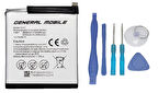 Genaral Mobile GM 9 PRO Uyumlu Batarya Pil Sıfır Orijinal + TAMİR SETİ