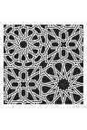 Hd154 Home Dekor Stencil 45x45