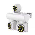 Ozmik CMR69 3in1 PTZ kameralar wifili Ip dış mekan güvenlik kamerası gece görüş 2 yönlü ses