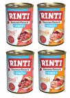 Rinti 2 Çeşit Karma Gurme Yavru Köpek Konservesi 400 Gr. X 4 Adet