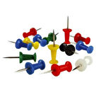 Renkli Pano Harita Çivisi - 1 Paket