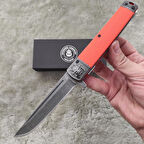 Yakuza Samuray Çakı Turuncu 