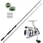 Okuma Aria 4000 - Shimano FX XT 270cm 10-30gr Spin Olta Seti