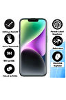 iPhone 13 Darbeye Dayanıklı Şeffaf Nano Ekran Koruyucu Kırılmaz Cam - İnce ve Esnek