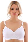 Malabadi Kadın Toparlayıcı Büyük Beden Penye Sütyen 826