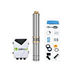 Solinved 4inç 96V 1500W 16ton HMAX:70mt outlet: 2 dc pompa