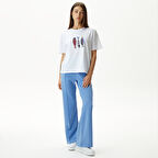 Nautica Kadın Mavi Standart Fit Eşofman Altı