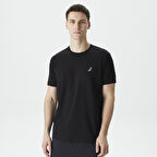 Nautica Erkek Siyah Standart Fit T-Shirt
