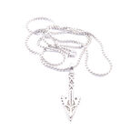 Viking Mızrak Ucu Çelik Kolye