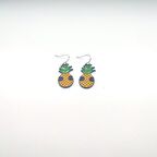 TEDZ COLLECTİON Ananas Pin Küpe