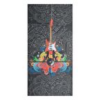 Bhandana Kırmızı Gitar Boru Bandana