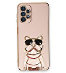 Smcase Samsung Galaxy A33 5G Kılıf Standlı Kamera Korumalı Bulldog Silikon