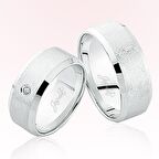 Beyaz Altın Alyans 5505