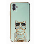 Smcase Samsung Galaxy A04E Kılıf Standlı Kamera Korumalı Bulldog Silikon