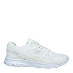 Lutton 2510 Unisex Beyaz Bağcıklı File Yürüyüş Koşu Büyük Numara Spor Ayakkabı 45 46 47 48