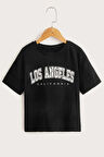 Uyguntarz Çocuk Los Angles Pamuklu Tshirt