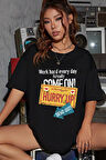 Uyguntarz Unisex Hurry Up Tasarım Tshirt