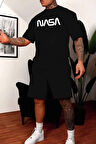 Uyguntarz Nasa Baskı Şort Takım
