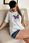 Uyguntarz Unisex Dream Butterfly Tasarım Tshirt