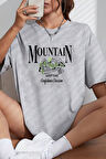 Uyguntarz Unisex Montain Baskılı T-shirt