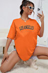 Uyguntarz Unisex Los Angles Tasarım Tshirt