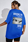 Uyguntarz Unisex 1898 Brooklyn Baskılı T-shirt