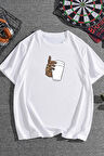 Uyguntarz Unisex Tupac Coffee Baskılı T-shirt