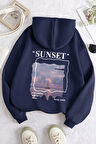 Uyguntarz Unisex Sunset Baskılı Sweatshirt