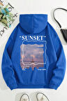 Uyguntarz Unisex Sunset Baskılı Sweatshirt