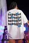 Uyguntarz Unisex Babygirl Baskılı Tasarım Tshirt