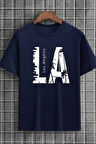 Uyguntarz Unisex Los Angles Baskılı Tasarım Tshirt